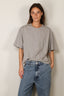 BYLOTTE Studios - T-shirt - Hailey Tee - Grey Melange