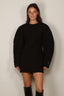 Rotate - Jurk - Fitted Tailored Dress - Black