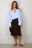 Suzie Kondi - Rok - Sienna Midi Skirt Terry - Truffle