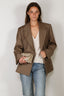 RÓHE - Blazer - Hourglass Shaped Blazer - Desert Brown