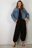 R13 - Blouse - Cropped denim shirt -  Brindley