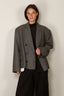 BYLOTTE Studios - Blazer - Lucy Blazer Herringbone - Black / White