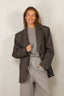 BYLOTTE Studios - Tailored Blazer - Kate Blazer - Grey Melange