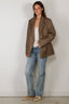 RÓHE - Blazer - Hourglass Shaped Blazer - Desert Brown