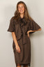Francoise - Blouse - Alessa - Brown