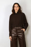 Joseph - Blouse - Buick Blouse Crepe - Cocoa