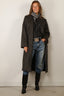 R13 - Sjaal - Folded Scarf - Black And White Stripe