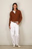 BYLOTTE Studios - Vest - June Cardigan - Tabacco