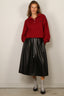 Johny - Sweater - Mellie Polo Long Sleeve - Burgundy