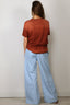 Golden Goose - T-Shirt - Journey W's T-Shirt Regular Dyed - Picante