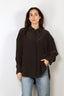 Joseph - Blouse - Camilia Blouse Satin Twill - Cocoa