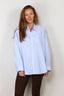 BYLOTTE Studios - Blouse - Elle Shirt - Blue / White Striped