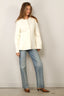RÓHE - Blazer - Bouclé Shaped Blazer - Cream