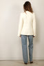 RÓHE - Blazer - Bouclé Shaped Blazer - Cream