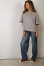 BYLOTTE Studios - T-shirt - Hailey Tee - Grey Melange