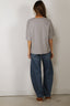 BYLOTTE Studios - T-shirt - Hailey Tee - Grey Melange