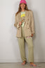 Golden Goose - Blazer - Double-Breasted Blazer Gabardine - Sand