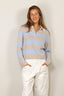 Kujten - Trui - Royce Stripe - Celestial