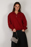 Johny - Sweater - Mellie Polo Long Sleeve - Burgundy