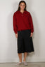Johny - Sweater - Mellie Polo Long Sleeve - Burgundy