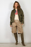 Kassl Editions - Jas - Bomber Short Nylon/Wax - Khaki