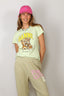 Ganni - T-Shirt - Basic Cotton Jersey Baby Fit Tiger - Seedling