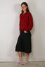 Johny - Sweater - Mellie Polo Long Sleeve - Burgundy