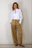 Tibi - Broek - Active Knit Winslow Pant - Buff Tan
