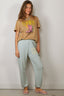 Ganni - T-Shirt - Basic Cotton Jersey Pink Western Boot - Sand