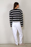 BYLOTTE Studios - Top - Ivy Longsleeve - Navy / White / Bordeaux
