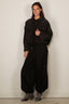 Denimist - Blouse - Cropped Utility Shirt - Washed Black Cord