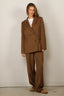 Forte_Forte - Blazer - Grain De Poudre Doublebreasted Jacket - Gold