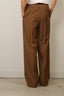 Forte_Forte - Broek - Grain De Poudre High Waist Pants - Gold