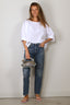 Suzie Kondi - Top - Saria Solid Cotton Poplin - White