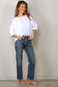 Suzie Kondi - Top - Saria Solid Cotton Poplin - White