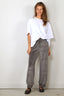 Suzie Kondi - Broek - Tosk High Waist Harem Pants Heather Velour - Charcoal Heather