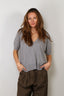 Liya - Top - Pull Flint - Felt Grey