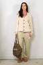 Golden Goose - Vest - Knit Cardigan Organic Cotton - Travertine