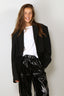 6397 - Blazer - Rib Blazer Jacket - Charcoal