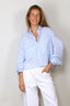 BYLOTTE Studios - Blouse - Olivia Shirt - Blue / White striped