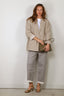 BYLOTTE Studios - Broek - Millie Pants - Grey Melange