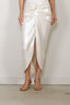 Rotate - Rok - Sequins Knot Skirt - Egret