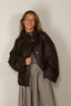 RÓHE - Jacket - Reinvented Leather Jacket - Earth