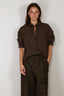 Aiayu - Blouse - Shirt - Smokey Brown