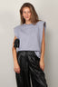 RAE - Top - Montana Sleeveless Sweat - Grey