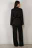 
Forte_Forte - Jacket - "The Lotus" Fluid Jacquard Pajama Jacket - Notte
