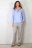 Ralph Lauren - Blouse - Ls ligh st longsleeve button front shirt - Classic Medium Blue