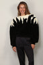 SAGE AND IVY - Sweater - Sigrid - Cream / Black