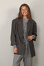 BYLOTTE Studios - Oversized Blazer - Harvey Blazer - Grey Melange