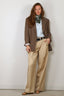 Golden Goose - Pantalon - Pant Wide Leg Gabardine - Sand